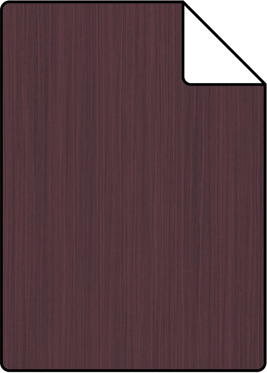 Proefstaal Origin Wallcoverings behang fijne strepen donker paars - 26,5 x 21 cm - 345410-S