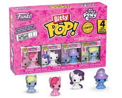 Funko Bitty Pop! - My Little Pony - Pinkie Pie - Rarity - Trixie - Derpy - 4-pack