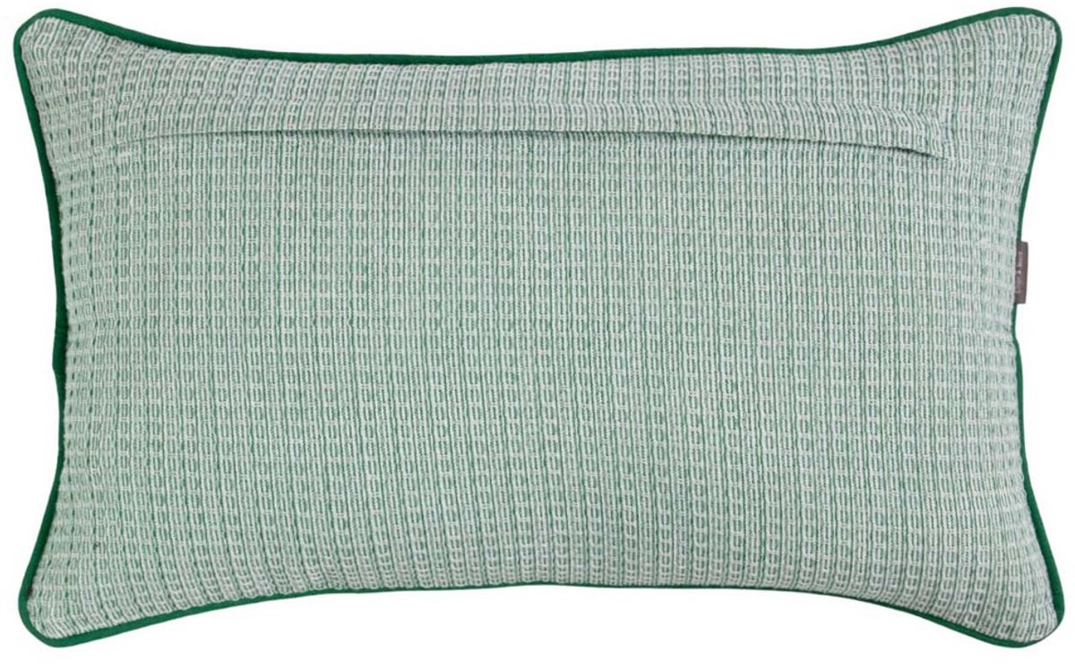 Linen & More Hyacinth Kussen wafel groen 30x50cm