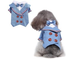 E-Ambar - Formele smoking voor kleine honden en katten, trouwpak en puppyshirt - geschikt voor feesten en verjaardagen