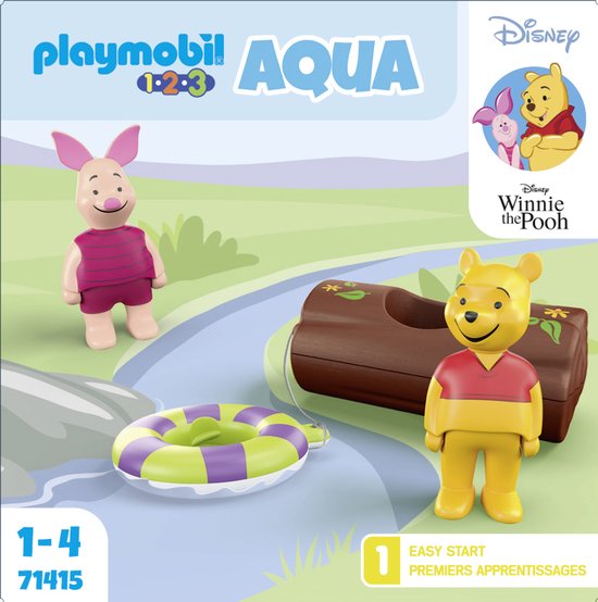 PLAYMOBIL 1.2.3 & Disney: De wateravonturen van Winnie en Knorretje - 71415 van Playmobil — afbeelding 2