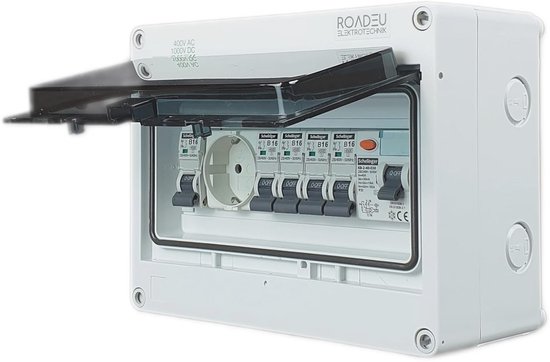 RoadEu - IP65 Verdeelkast met zekeringen