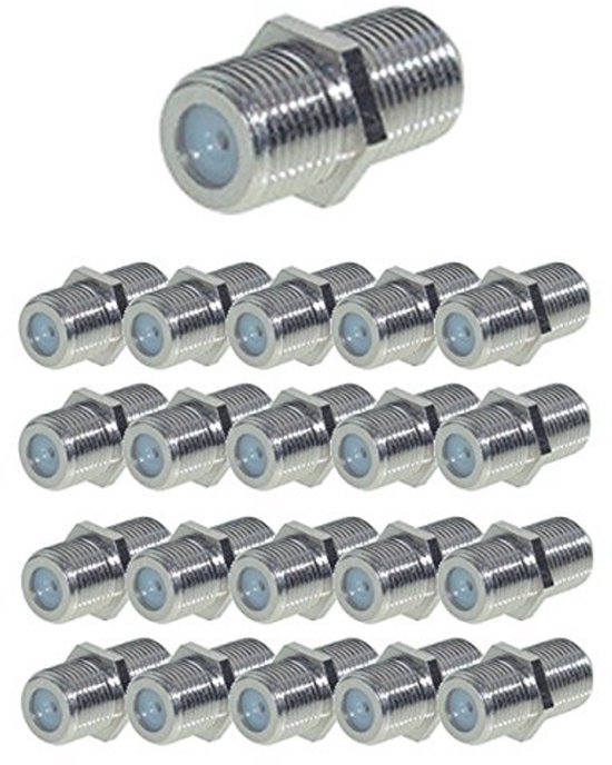Coax kabel op de hand gemaakt - 7,5 meter - Wit - IEC 4G Proof Antennekabel - F-connector naar