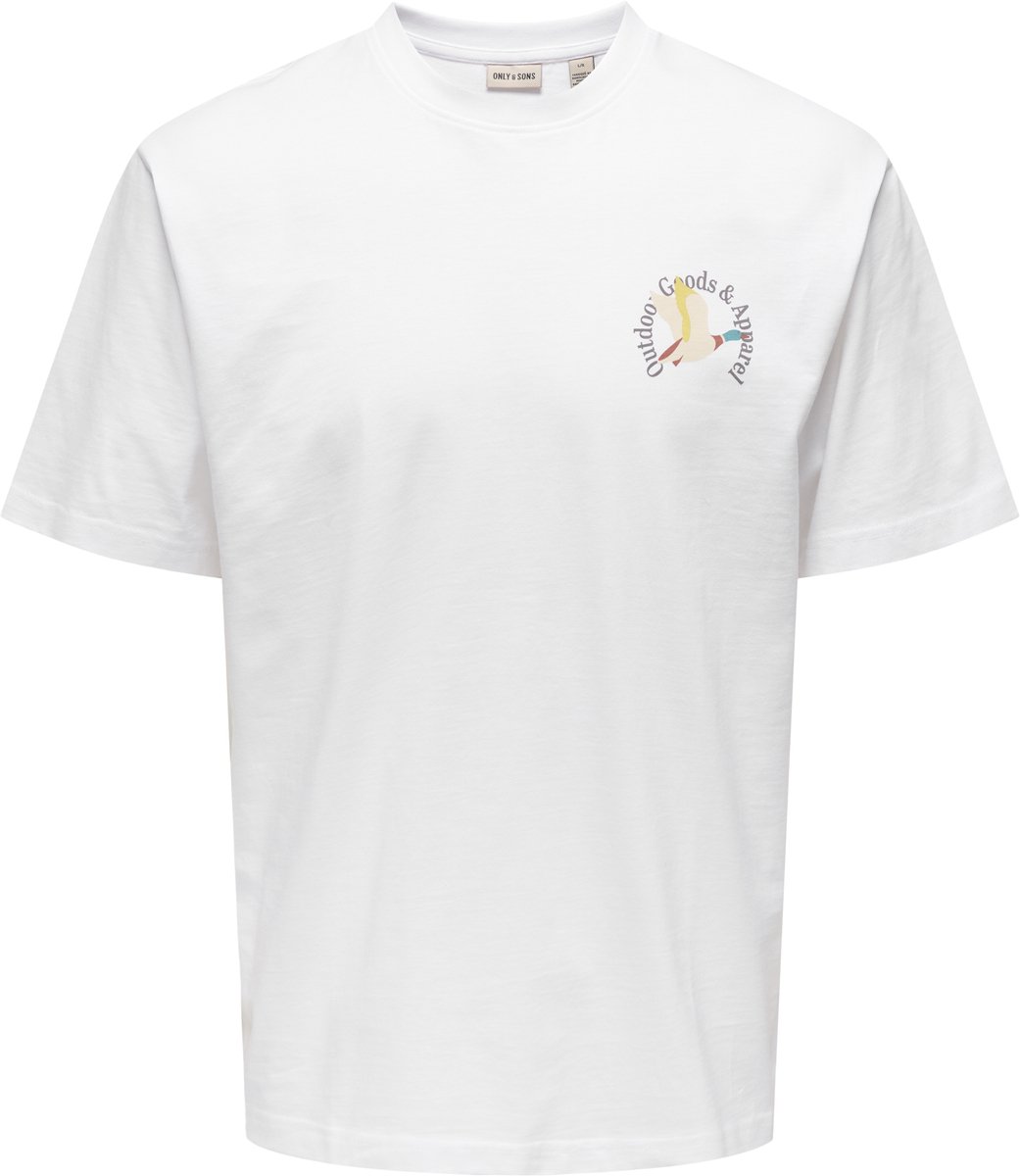 ONLY&SONS - ONSBEC LIFE DUCK RLX SS TEE - Heren - T-shirts