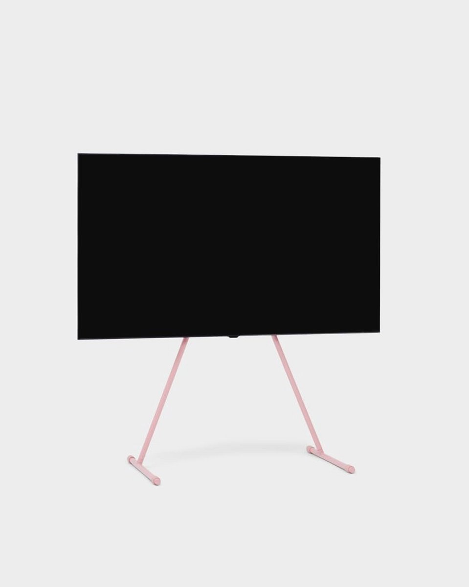 Elegant en Moderne TV Stand voor 32 tot 70 Inch | Robuuste Stalen Poten | Stijlvolle TV Stand met Schuine en Afgeronde Voeten