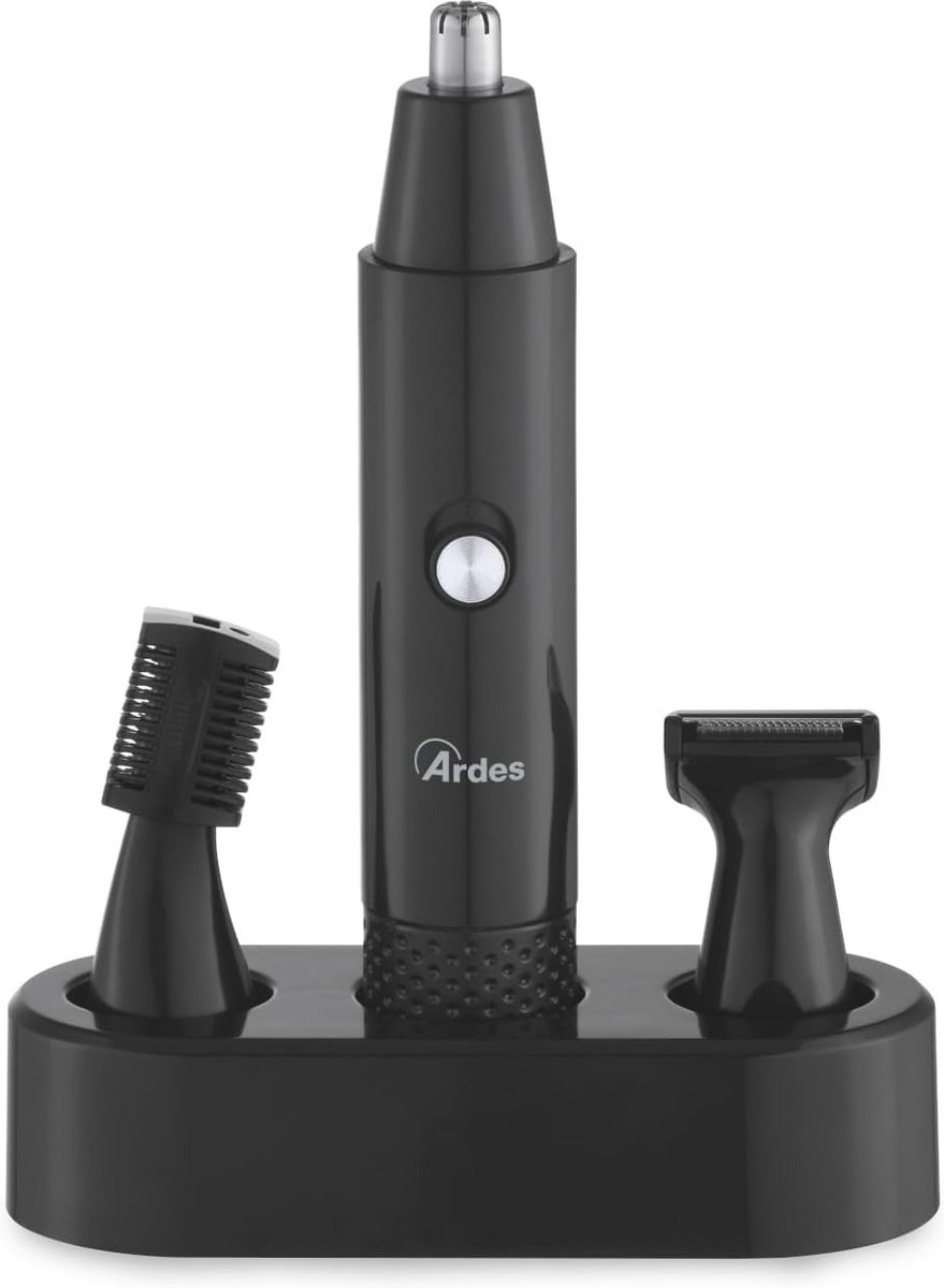 3-in-1 Neus- en Oortondeuse met 4 Accessoires - Professionele Trimmer voor Heren