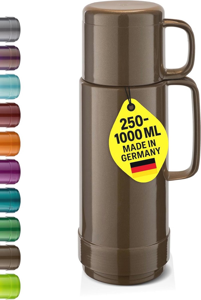 Thermosfles 500 ml met beker - 24 uur warm, 36 uur koud - Hoogwaardige thermoskan