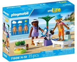 Stranduitje met koppel