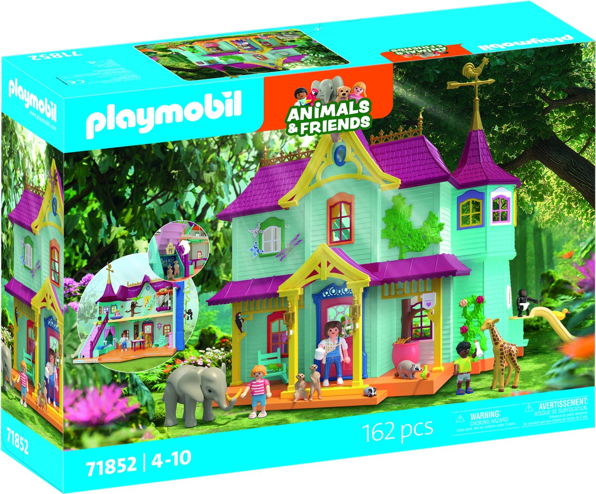 PLAYMOBIL Animals & Friends: Colourful Animal Mansion - 71852 — afbeelding 5