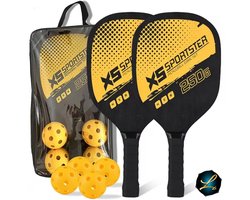Gele Pickleball Set: Alles-in-één voor Direct Speelplezier!