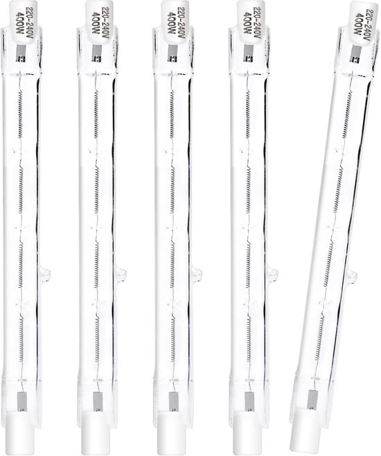 Dimbare Halogeenlamp R7s 118 mm 400 W - Warm Wit 2800 K - Ideaal voor ...