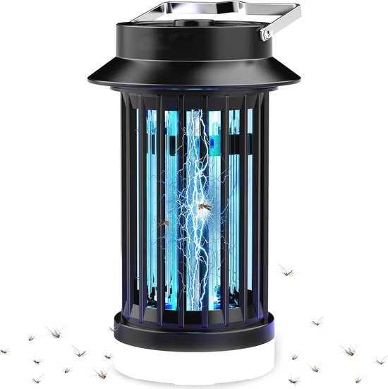 Elektrische Insectenverdelger – UV-lamp – USB – Stil (<30dB) – Voor Binnen – Tegen Muggen En Vliegen
