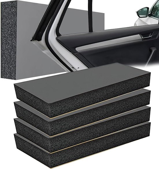 Set Van 2 Stoelhoezen Met Schuimrubberen PU-Leer - Antislip + Volledige Randbescherming Voor VW (Zwart, 53 X 52 Cm)