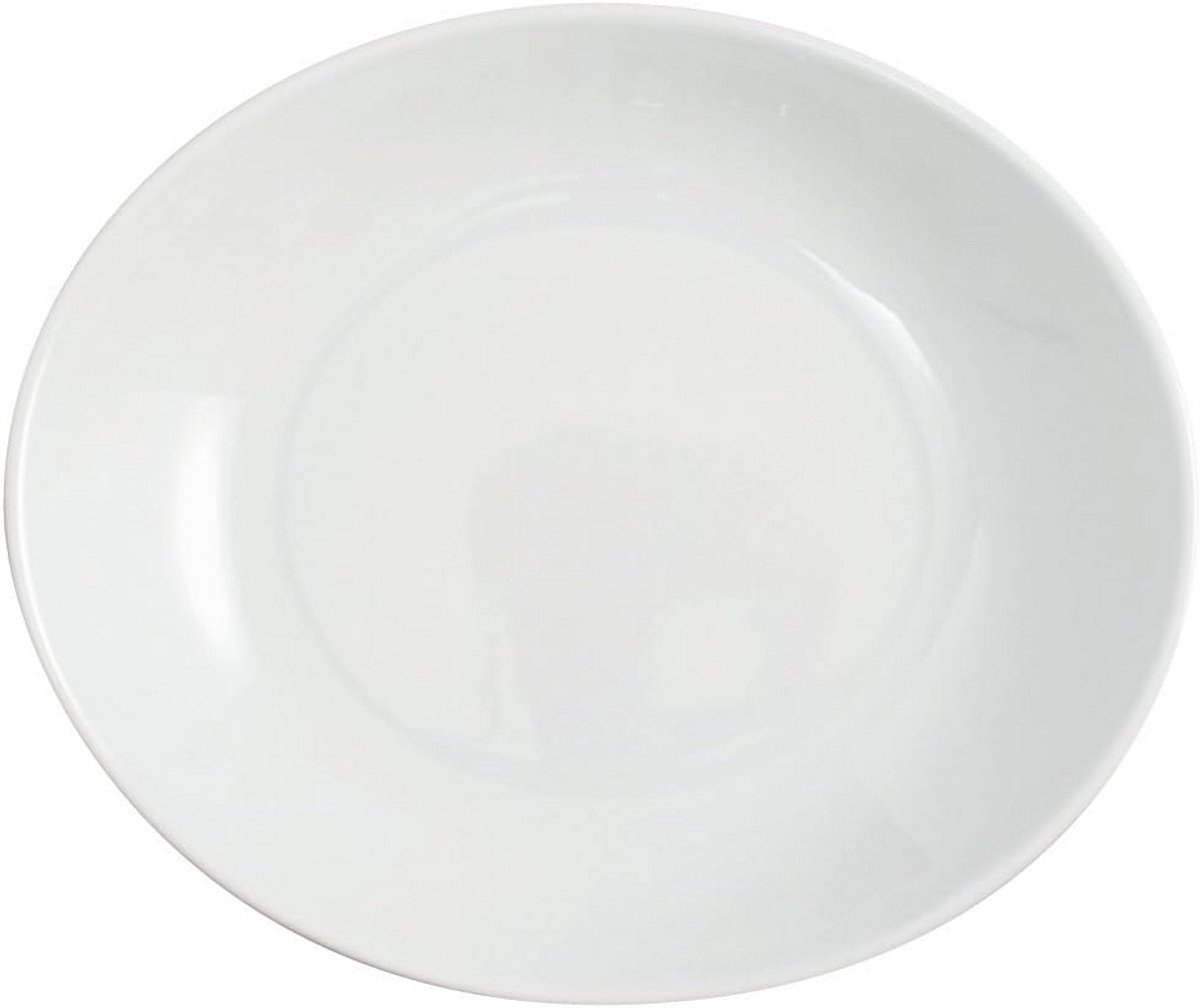 Porseleinen Bord Gondola 21 cm Wit