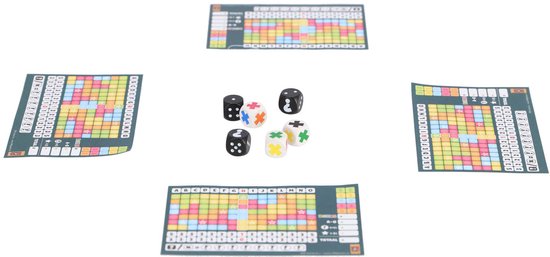 999 Games - Keer op Keer - Dobbelspel - Hét dobbelspel voor het hele gezin - Gezelschapsspel - Familiespel - Educatief spel - Klein cadeautje