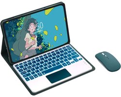 Afneembaar Bluetooth-toetsenbord met Touchpad en 7-Kleurige Verlichting voor Honor Pad X9 11,5 inch 2023 - Inclusief Muis