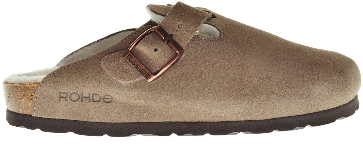 Rohde Wollen Instapper Taupe maat 39