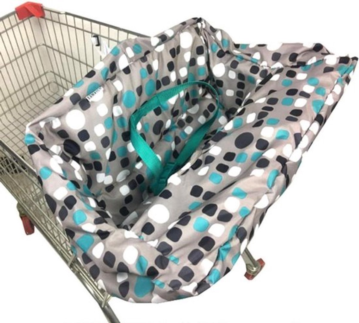 Beschermende afdekking voor kinderstoel 2-in-1 boodschappenwagen en hoge stoelhoes - beenbescherming praktisch ontwerp