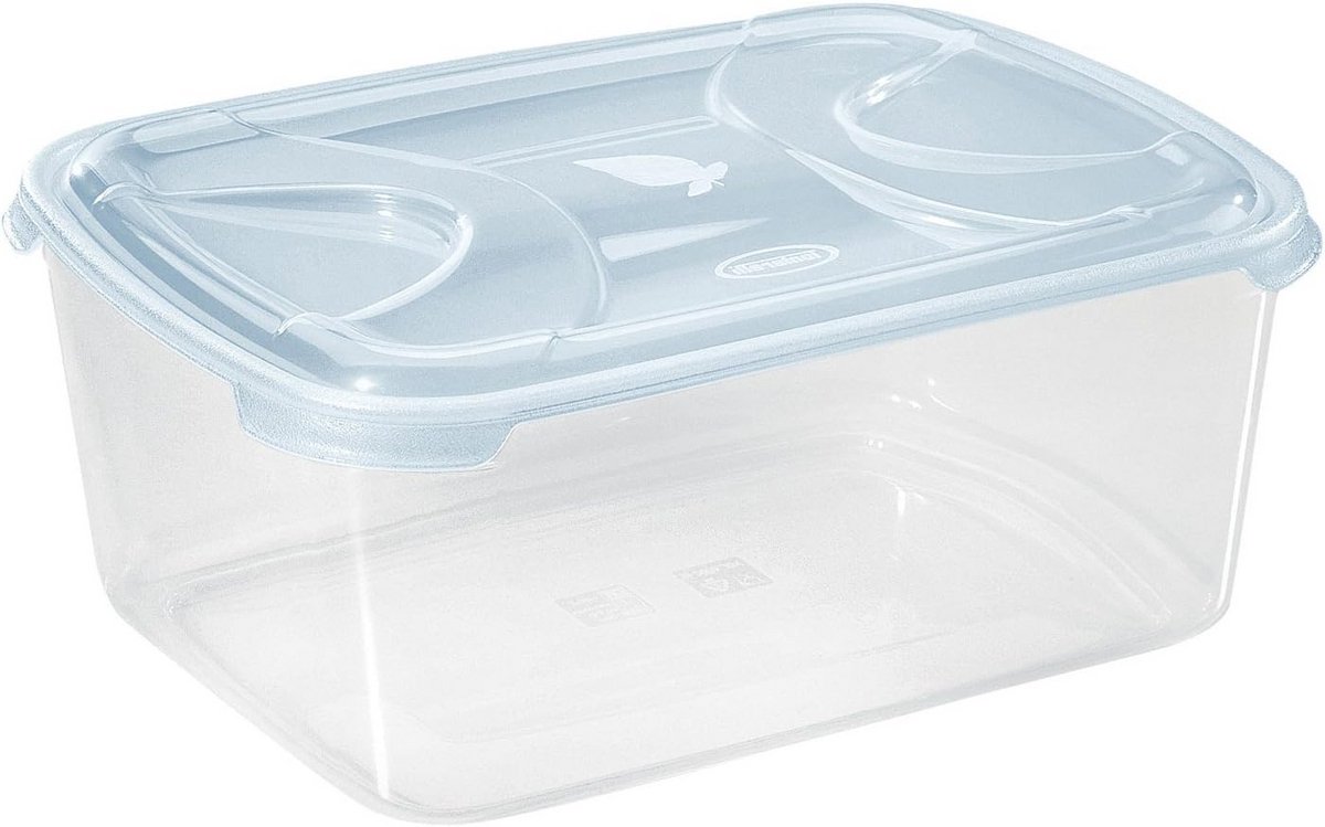 Lunchbox Rechthoekig 6.8L Cloud-Blauw/Transparant