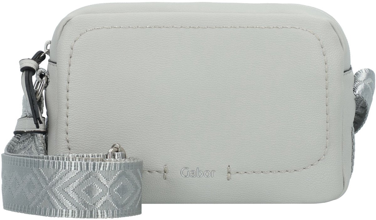 Gabor Schoudertas Aileen Camera Bag Light Grey Lichtgrijs