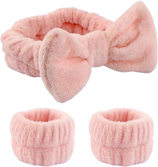 Gezichtsreinigingsarmband, elastische make-up, zweetband en