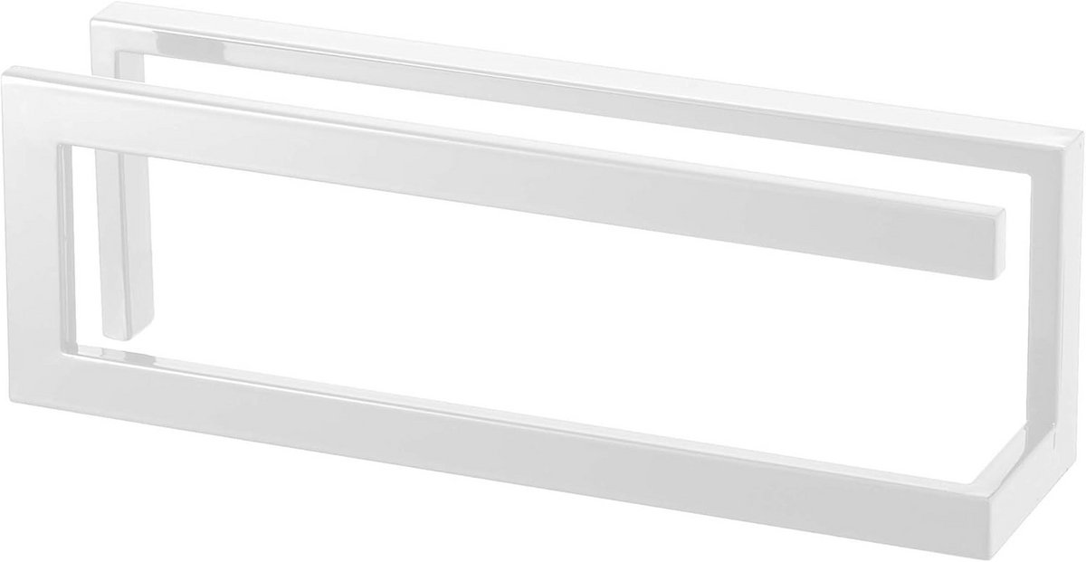 Slippershelf - wit - 42 x 14 x 10,5 cm - verstelbare plank - afneembare rand