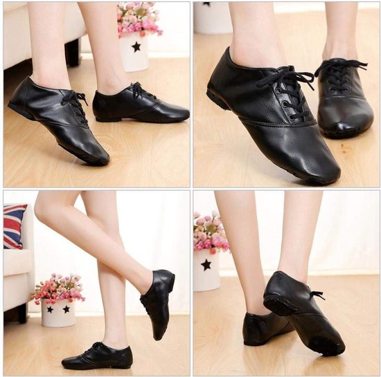Ronte - Dansschoenen voor volwassenen - Jazz - PU - Elastisch slip-on - Comfortabel en stijlvol. van Ronte — afbeelding 4
