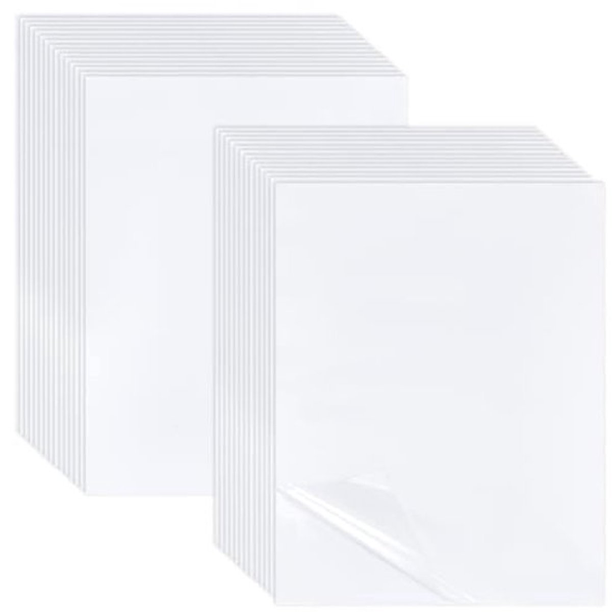 A4 PET-lamineerfolie 50 Vellen - Zelfklevend - Matte Koude Laminaat