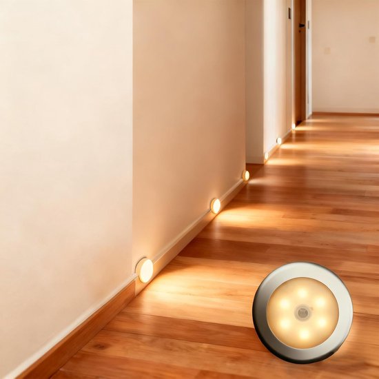 USB Oplaadbaar LED Plafondlamp met Bewegingssensor Plafondlamp Dimbaar