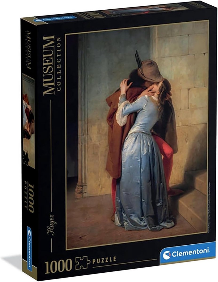 Puzzel 1000 Stukken Museumcollectie Kus van Hayez voor Volwassenen