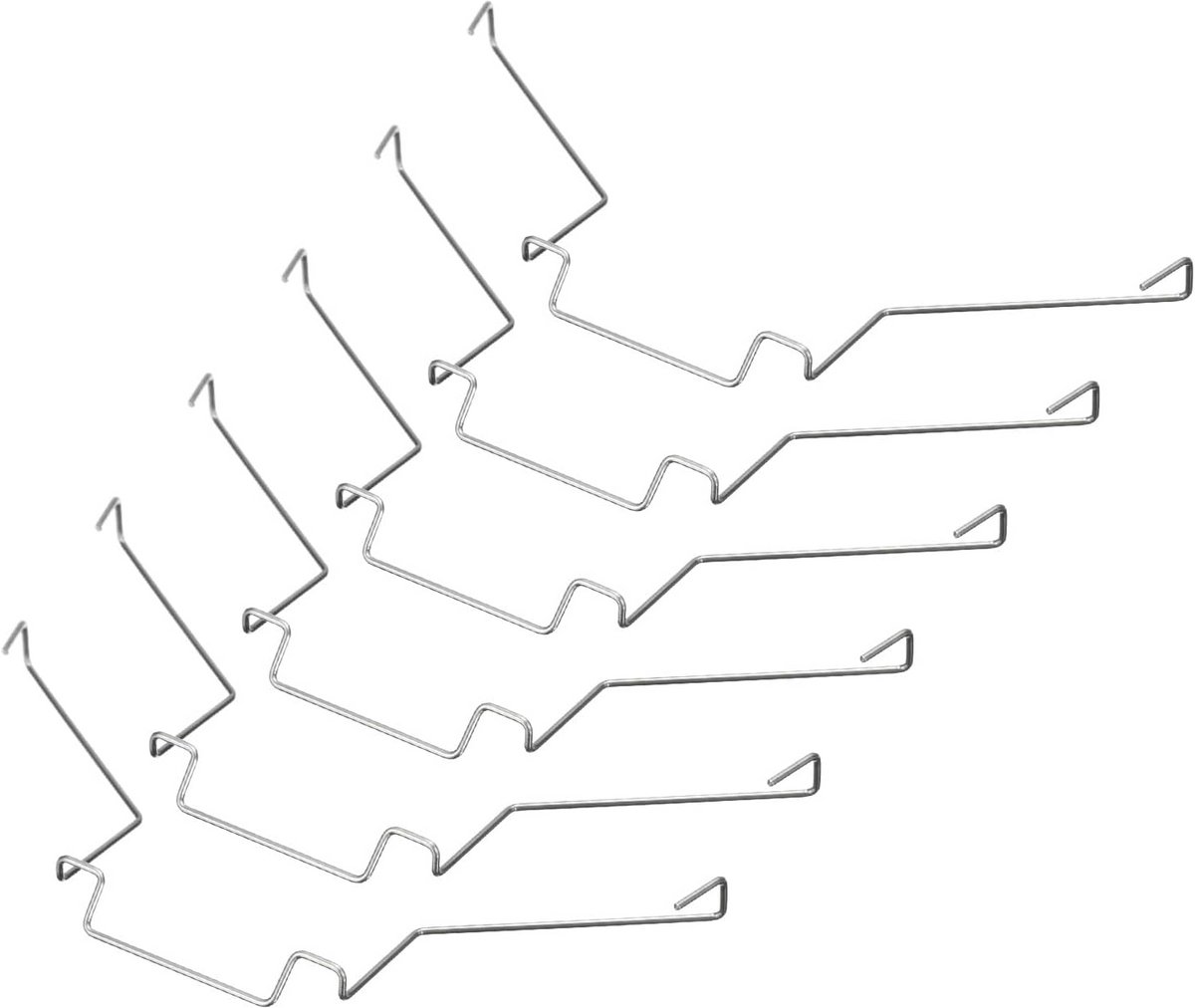 Universele CPU Koelventilator Bevestigingsclips voor Moederbord Radiator - 6 Stuks