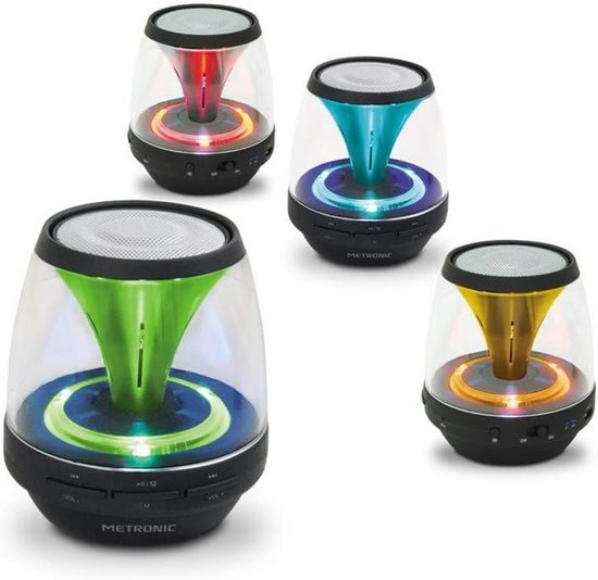 KIGOGA A-8013 Bluetooth-speaker – 30W, Met Draadloze Microfoon, Karaoke, Lichteffecten En FM-radio – Oplaadbaar
