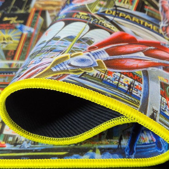 XXL Gaming Muismat 90x40 cm met Antislipbasis Bureauonderlegger — afbeelding 4