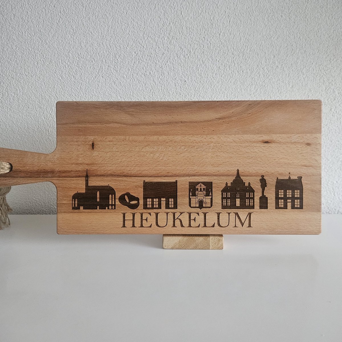 borrelplank beukenhout skyline Heukelum 20 cm Beige
