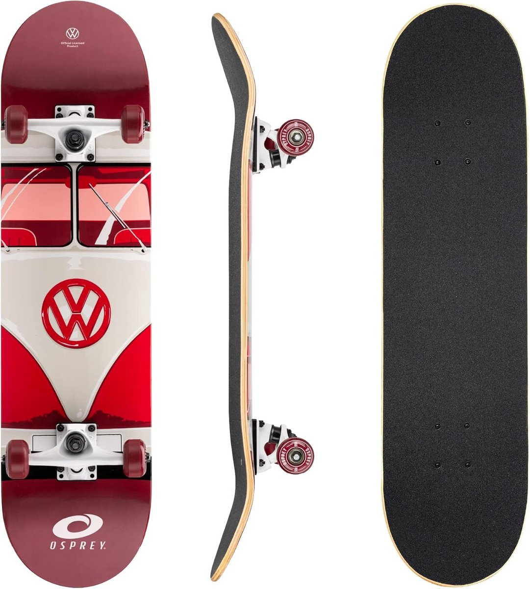 Dubbel Kick Skateboard 31 Inch voor Beginners en Alle Leeftijden Hoge Kwaliteit
