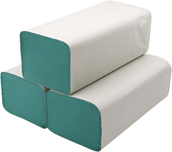 Handdoekjes 25x23cm ZZ naturel 1lgs 5000stuks