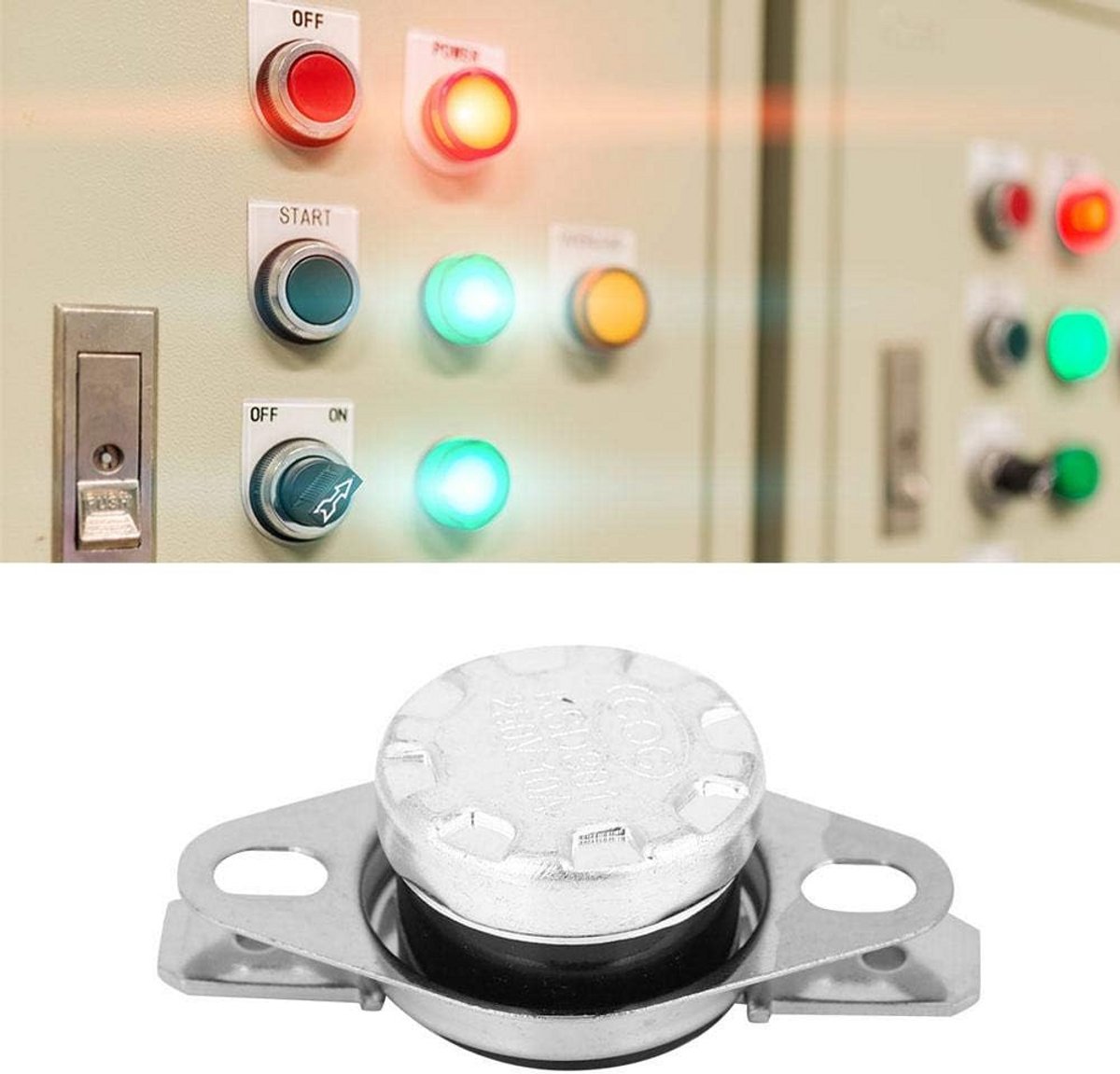 5 Stuks Temperatuurschakelaar KSD301 Thermostaat voor Elektrische Verwarming (85°C)