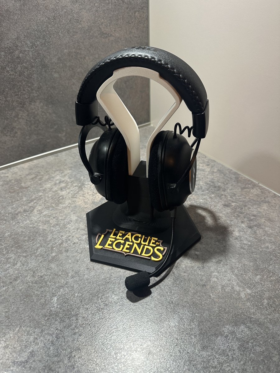 Hoofdtelefoon houder LEAGUE of LEGENDS - Headset stand - Koptelefoon standaard - Koptelefoon houder