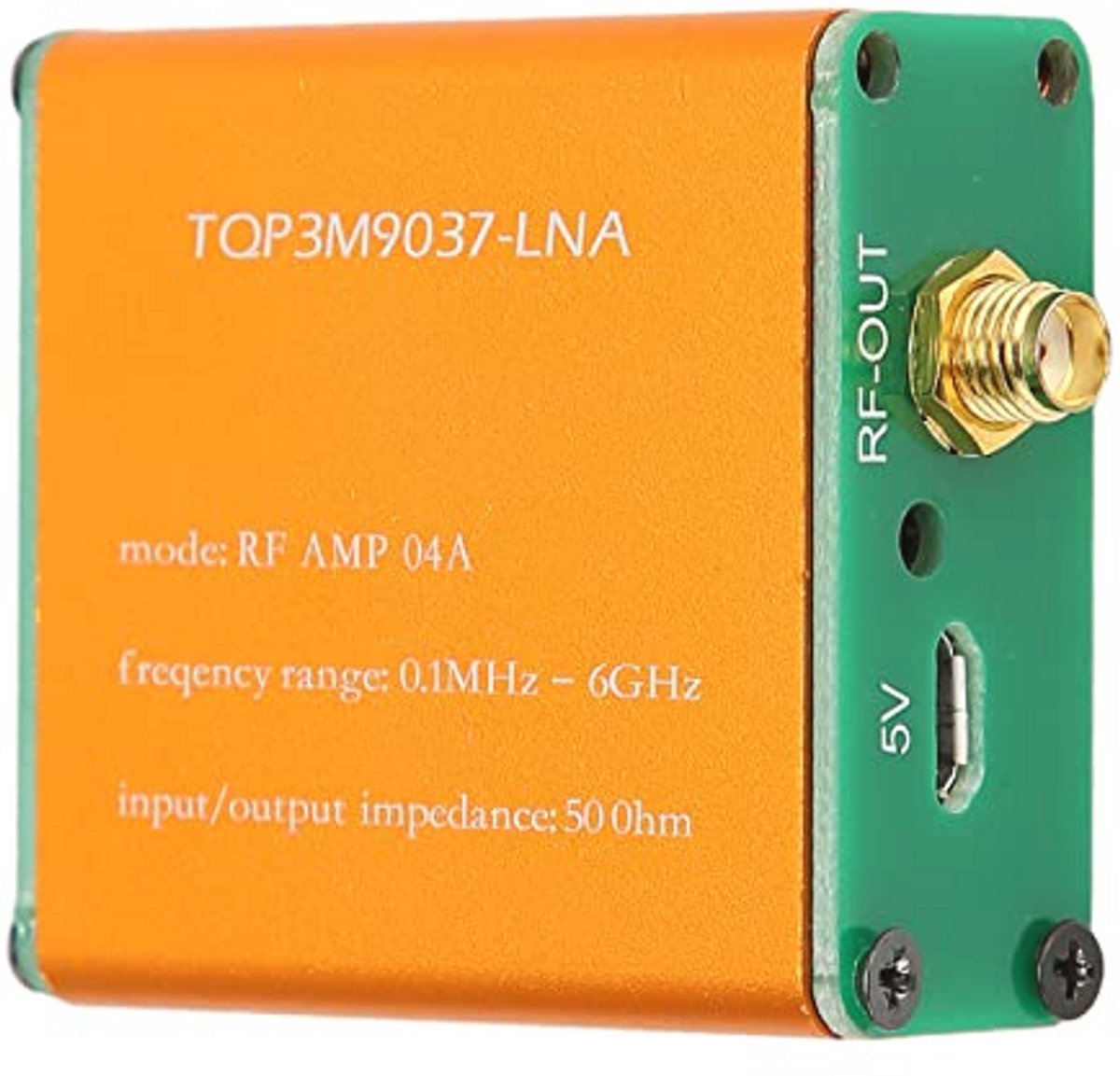 Hoge Versterking RF-versterker 0,1 MHz-6 GHz met Laag Geluidsniveau