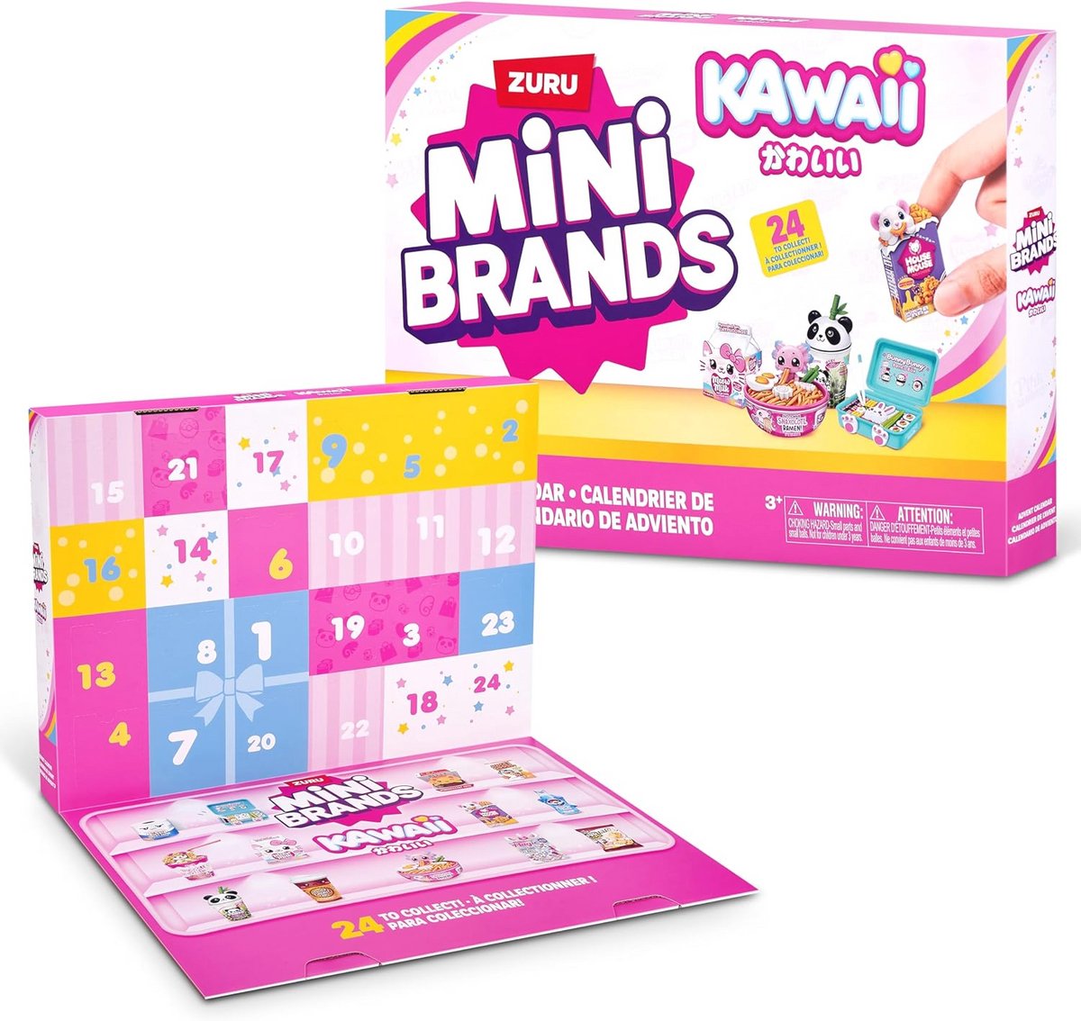 Kawaii Adventskalender met Miniatuur Speelgoed voor Verzamelaars en Kinderen