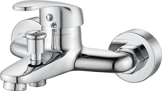 GRIFEMA zilver G11001 badkamer badkraan, hendel Medium Geborsteld