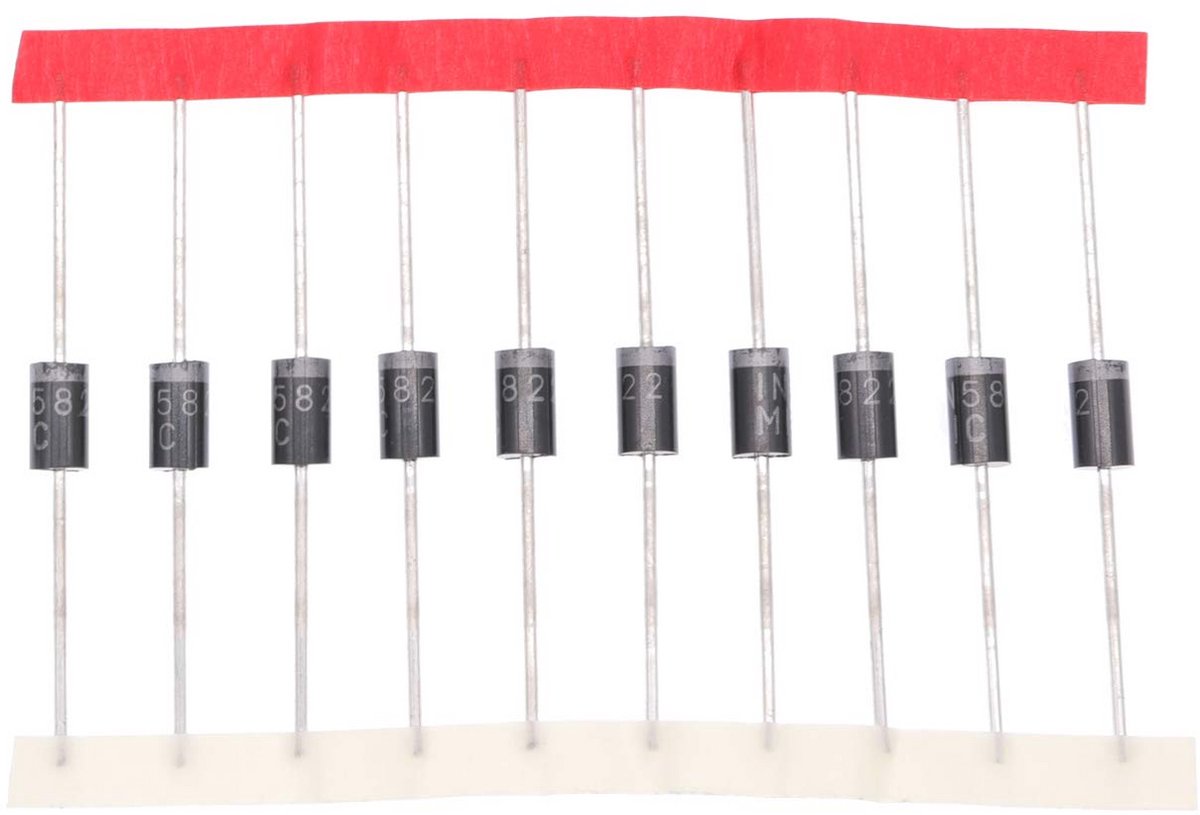 50PCS Schottky Barrière Gelijkrichter Diodes 3A 40V DO-201AD (DO-27) Axiaal