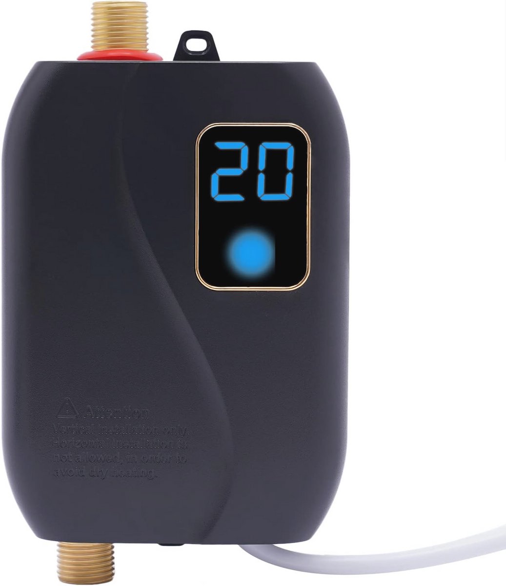 Directe Mini Boiler voor Keuken - Tankloos Elektronisch Warmwater Set met 3500W