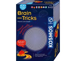 KOSMOS Brain Tricks - Experimenteerset - Ontdek Optische Illusies en Hoe Je Hersenen Werken - 20 Breinexperimenten - STEM Speelgoed - Vanaf 8 Jaar