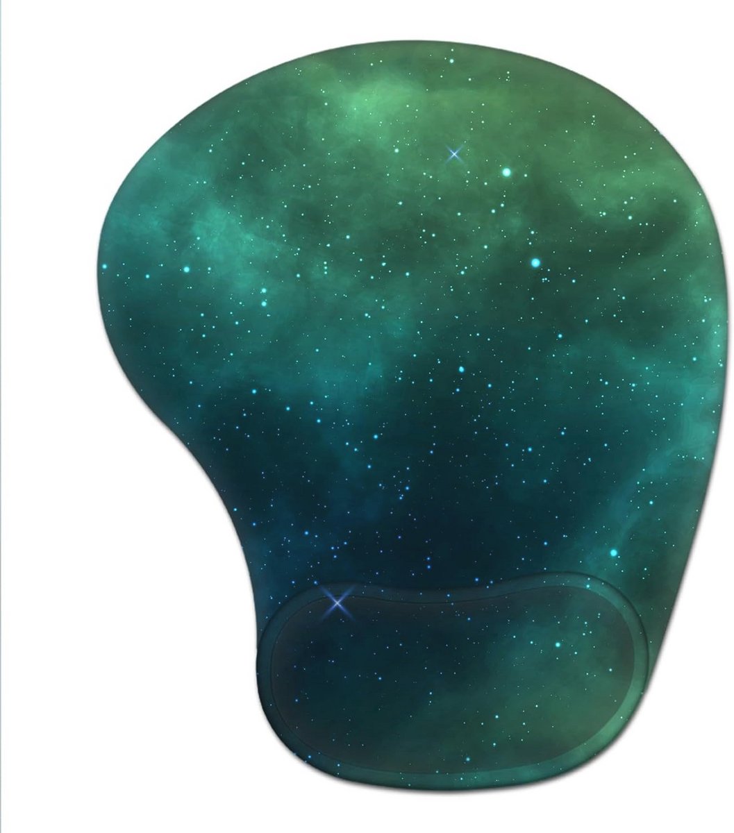 Ergonomische Muismat met Gel Kussen en Polssteun