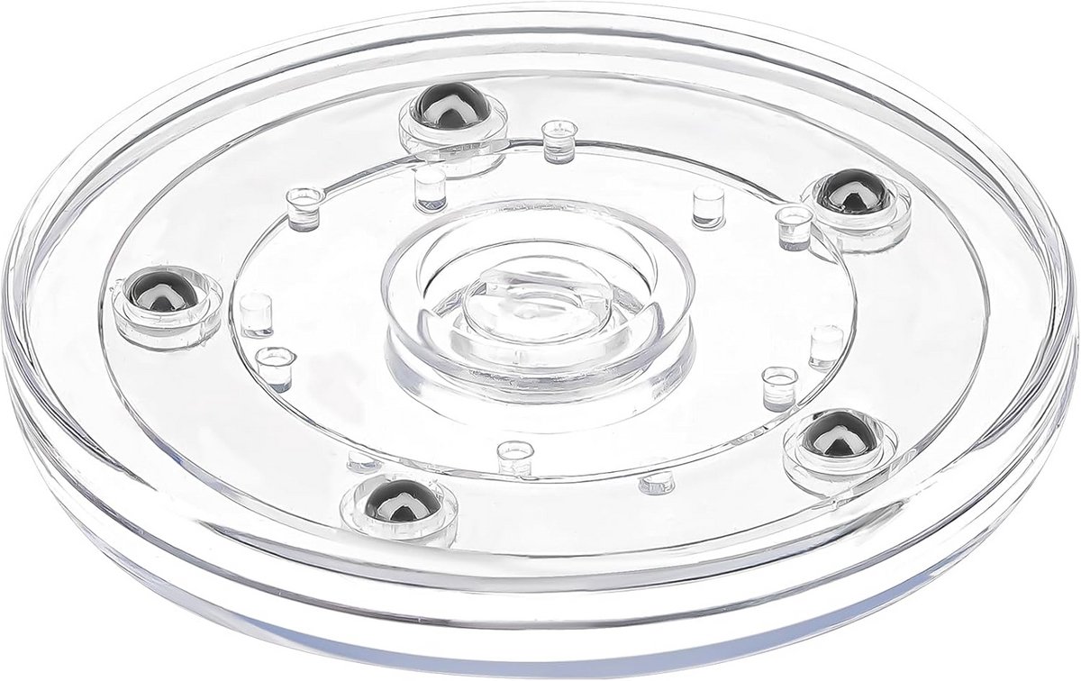 Draaitafel 10 Inch Acryl Lazy Susan - Multifunctionele Organiser voor Keuken en Decoratie