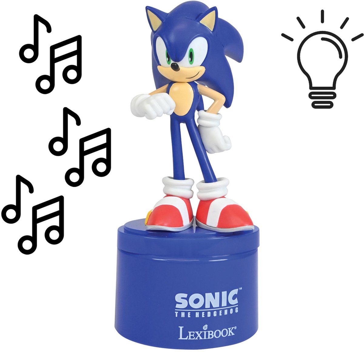 Sonic nachtlampje Bluetooth luidspreker