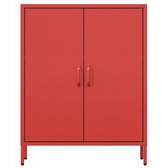 JAN NOWAK - VITO Commode - Meuble de rangement ergonomique - Rouge