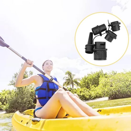 Multifunctionele Luchtpomp Omzetter voor Opblaasbare Boot en Paddleboard - Sup Valve Adapter van E.P. Light — afbeelding 3