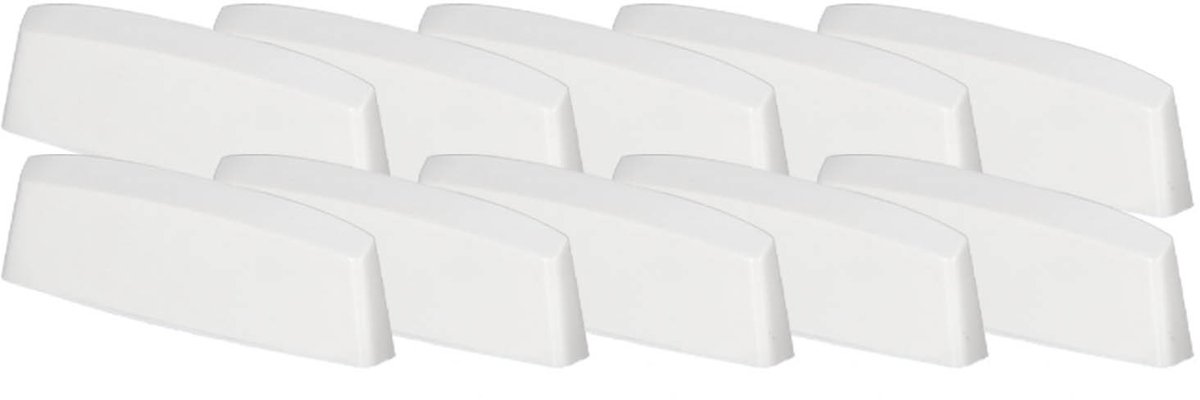 MK Trading Serie - Raambeslagaccessoire - 45mm - Wit - Set van 10